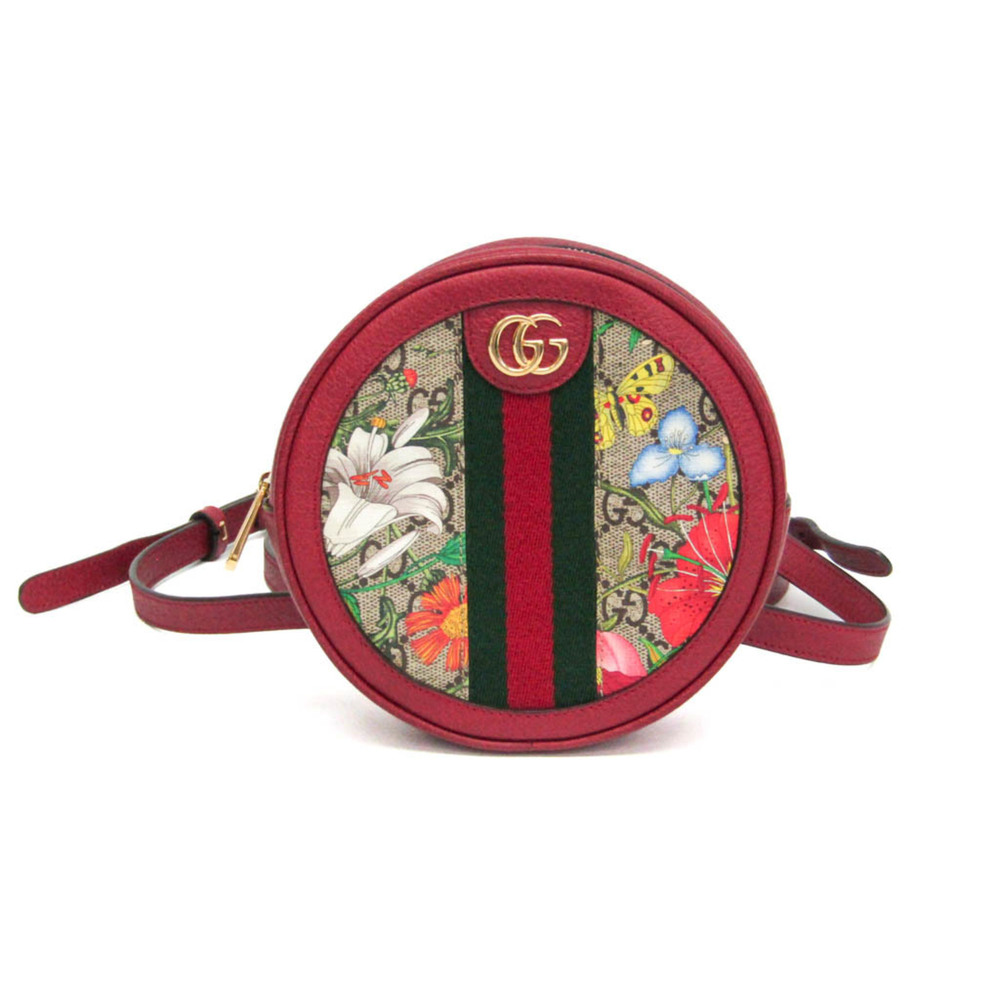 GUCCI Cream Leather Backpack